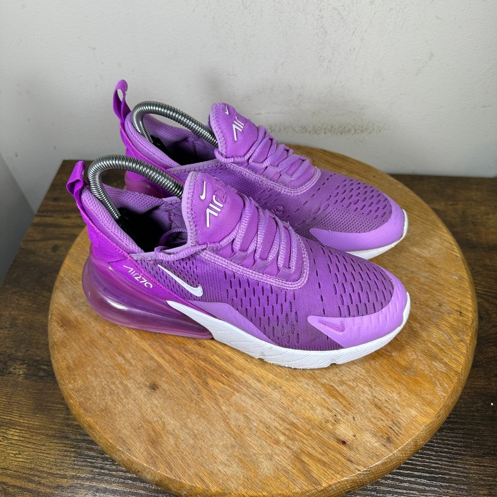 Nike Air Max 270 Women's Purple Athletic Sneakers Shoes Size 6.5 943345-501